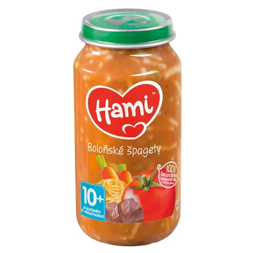 HAMI Bolonské špagety od 10.mesiaca 250 g