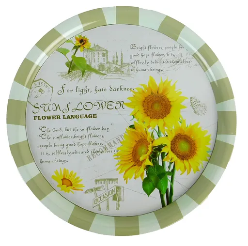 MAKRO - Podnos dekoračný levanduľa 40x40cm rôzne dekory