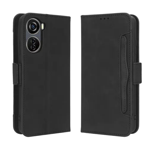 SLOT Peňaženkový obal pre ZTE Blade V40 Design čierny