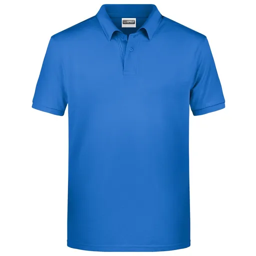 James & Nicholson (Daiber) Pánska polokošeľa z biobavlny 8010 - Kobaltová | L