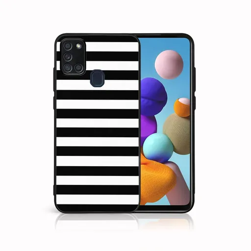 MY ART Ochranný obal pre Samsung Galaxy A21s LINES (169)