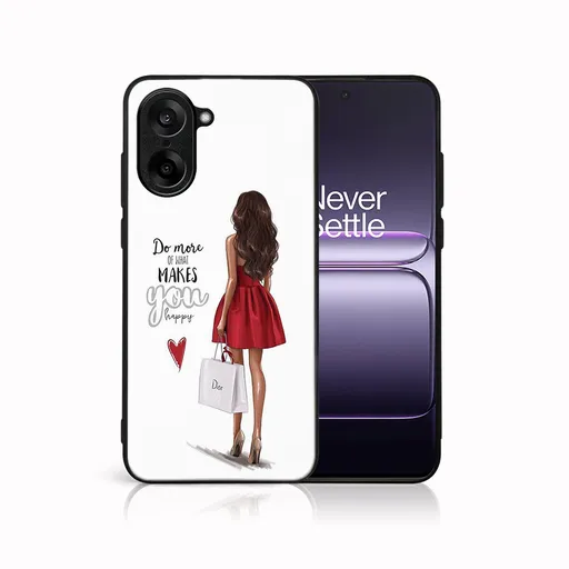 MY ART Ochranný kryt pre OnePlus Nord CE 5 5G RED DRESS (137)