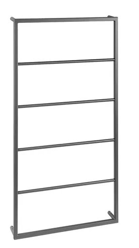 SAPHO - SKA nástenný sušiak uterákov 600x1150x100, čierna mat SKA502