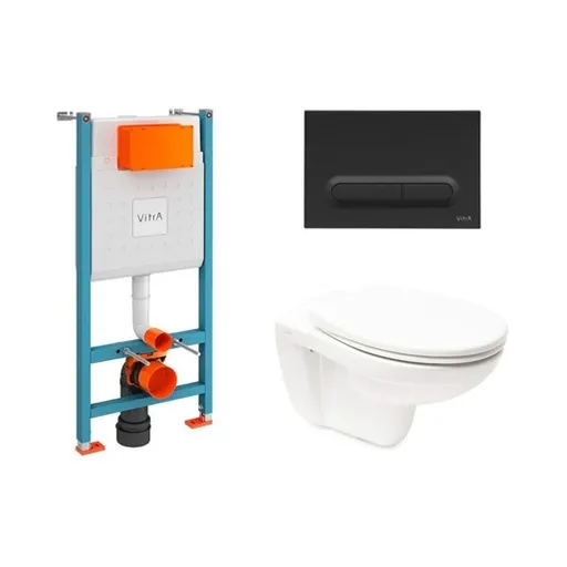 Závesný wc set Vitra Normus do ľahkých stien / predstenová SIKOVSB3