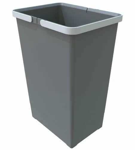 Elletipi Plastový kôš s rukoväťami 24 l, sivá , 24 l