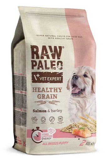 VetExpert Raw Paleo puppy Healthy Grain Salmon