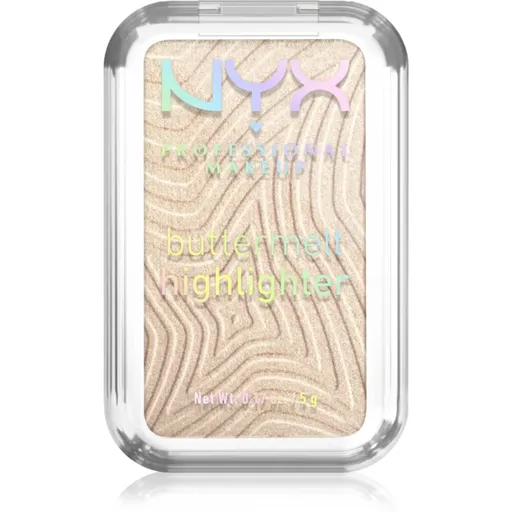 NYX Professional Makeup Buttermelt Highlighter rozjasňovač odtieň bright
