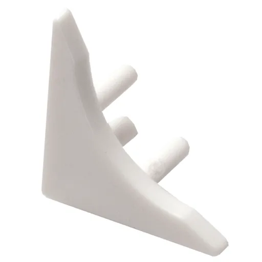 Koncovka vaňová PVC biela LVLK