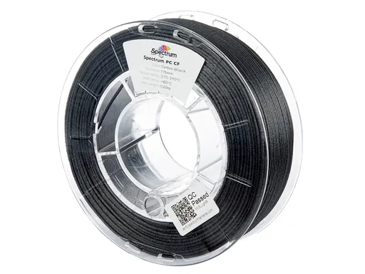 Spectrum 81535 filament, PC CF, 0.25kg, 1.75mm, Carbon Black