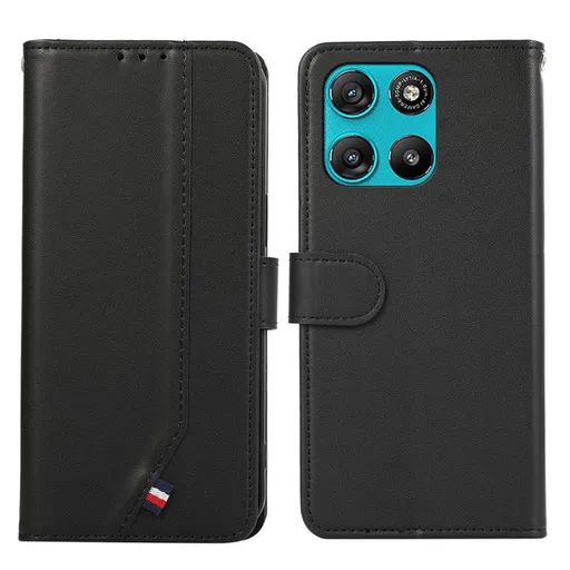 ABEEL DELICATE Peňaženkový obal Motorola Moto G57 Power čierny