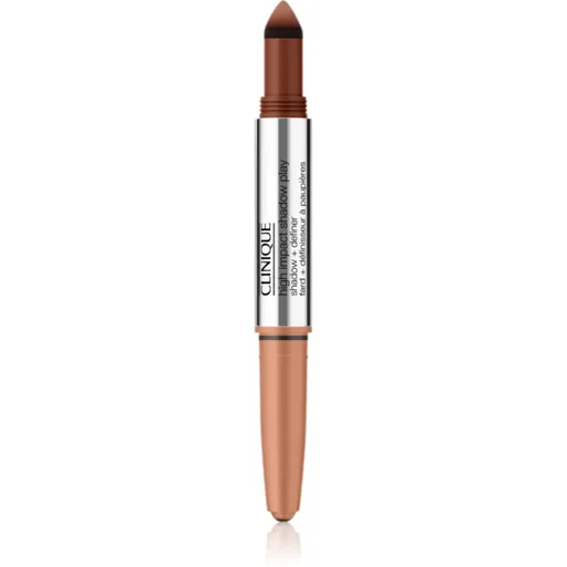 Clinique High Impact™ Shadow Play očné tiene v ceruzke duo odtieň Flame + Amber 1.9 g
