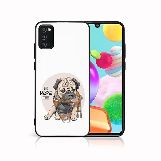 MY ART Ochranný obal pre Samsung Galaxy A41 MORE COFFEE (184)