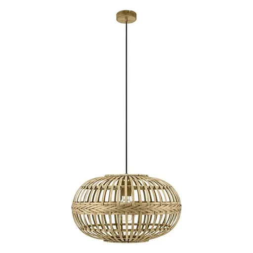 Eglo Amsfield led svietidlo oceľová hnedá 49771