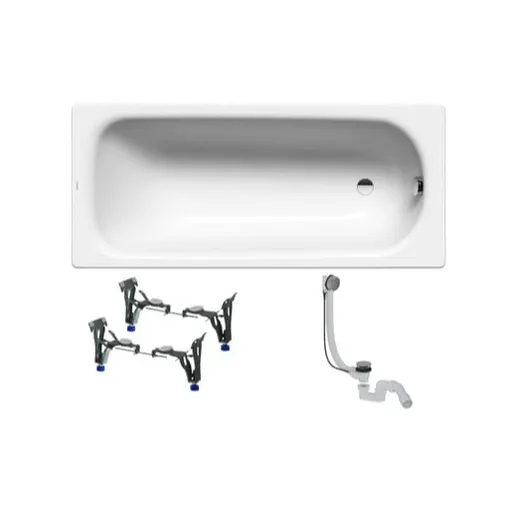 Kaldewei Saniform obdĺžniková vaňa 170x70 cm smaltovaná oceľ ľavá aj pravá KWB3631