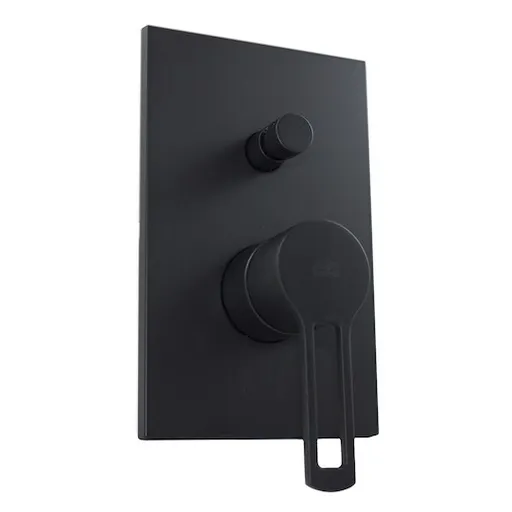 Paffoni Vallone sprchová a vaňová batéria ringo vrátane podomietkového telesa čierna RIN015NO