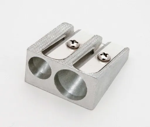 Strúhadlo na 2 ceruzky kov