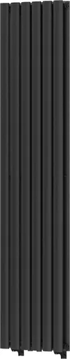 MEXEN - Dallas vykurovací rebrík/radiátor 1600 x 360 mm, 1039 W, čierny W214-1600-360-00-70
