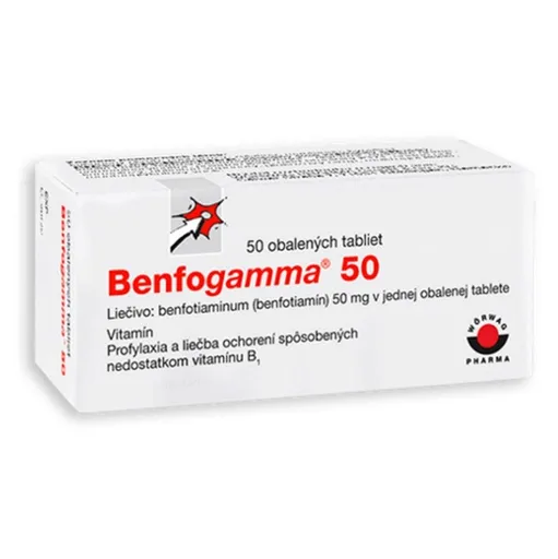 BENFOGAMMA 50 mg 50 tabliet
