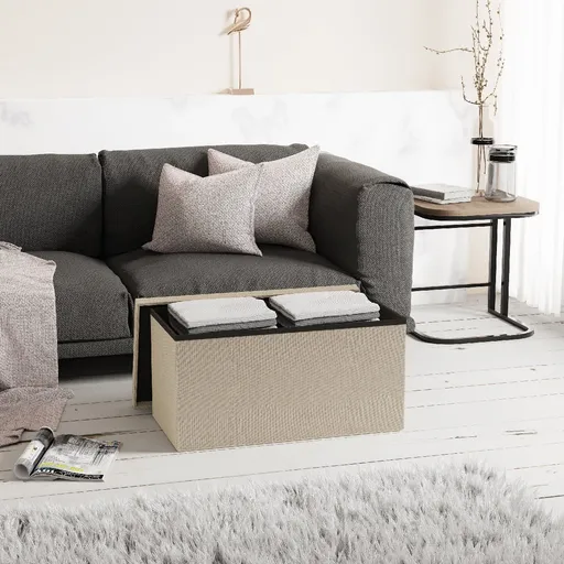 VCM Skládací lavice "Boxas", Smetanová