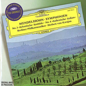 Herbert von Karajan and the Berliner Philharmoniker, SYMFONIE 3,4/HEBRIDY OP.26, CD