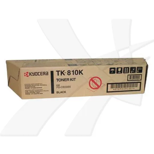 KYOCERA TK810K - originálny toner, čierny, 20000 strán