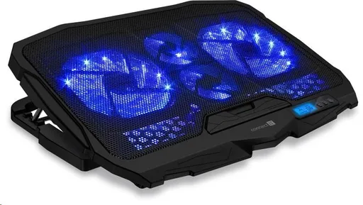 CONNECT IT Chladiaca podložka pod notebook, čierna