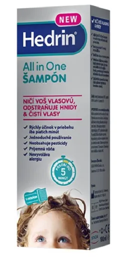 Hedrin All in One šampón proti všiam 100 ml