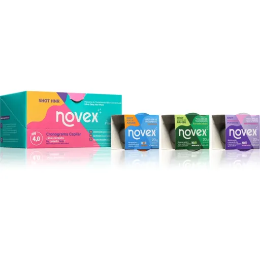Novex PowerShot maska na vlasy 3x20 g