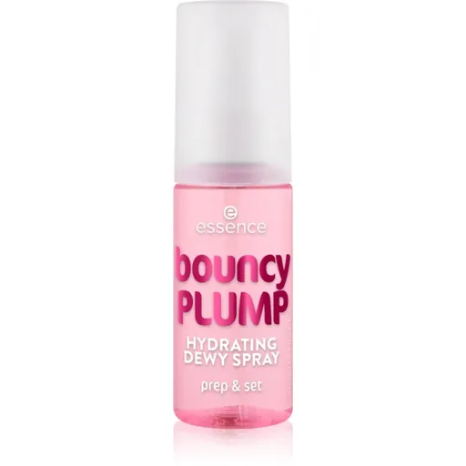 essence bouncy PLUMP fixačný sprej na make-up s hydratačným účinkom 50 ml