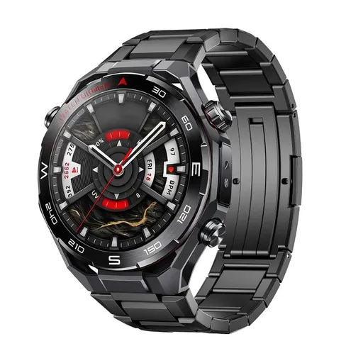 CLASSIC Kovový remienok pre Huawei Watch Ultimate 2 čierny