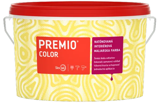 PREMIO COLOR - Farebná interiérová farba vanilková pena (premio) 4 kg