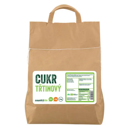 COUNTRY LIFE Cukor trstinový BIO 5 kg