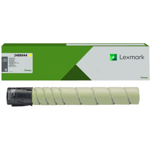 LEXMARK 24B6844 - originálny toner, žltý, 30000 strán