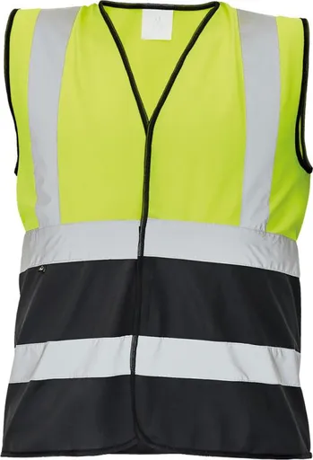 LYNX DUO vesta žltá/navy XXL