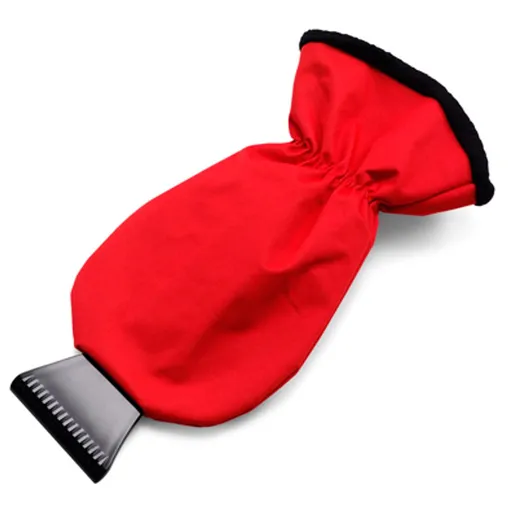 Printwear Škrabka na ľad s rukavicou - Červená