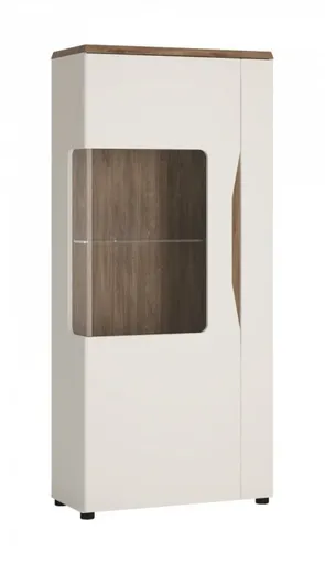 ArtExt Vitrína TESSA No V02 Prevedenie: TYP TOLV02L 1D / ľavé prevedenie strán