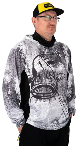 Black cat tričko sun jersey - xxxl