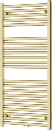 MEXEN - Hades vykurovací rebrík/radiátor 1200 x 600 mm, 520 W, zlatý W104-1200-600-00-50