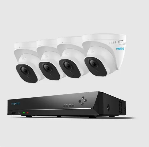 REOLINK bezpečnostný kamerový set NVS8-8MD4, RLK8-800D4, 4x Kamera, 2TB