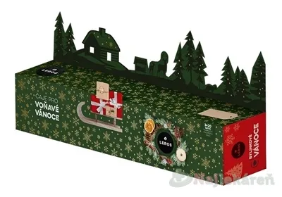 Leros Čaje pre voňavé Vianoce 4 Čajová kazeta 60 nálevových vrecúšok