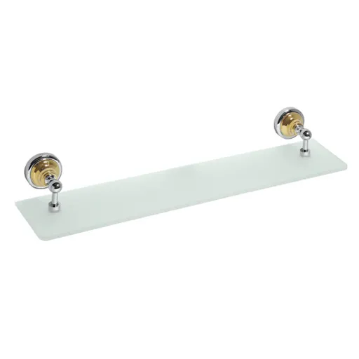 Bemeta Retro - gold a chrom polička chróm/ostatné 144202248