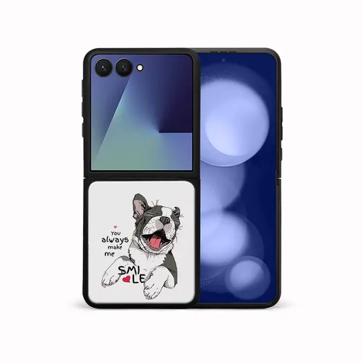 MY ART Ochranný kryt pre Samsung Galaxy Z Flip7 5G SMILE (189)