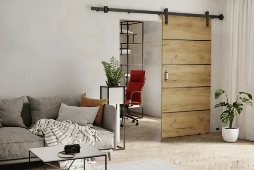 KIER Posuvné dvere LORNI PLUS | 100 cm Farba: Dub craft zlatý