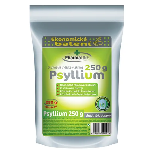 PHARMALINE Psyllium vláknina ekonomické balenie 250 g