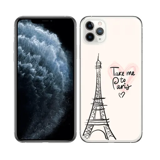 PROTEMIO MY ART Ochranný obal Apple iPhone 11 Pro Max PARIS (057)