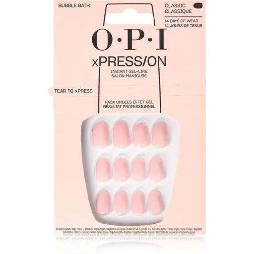 OPI xPRESS/ON umelé nechty Bubble Bath 30 ks