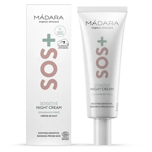 MÁDARA SOS + SENSITIVE Nočný krém 70 ml