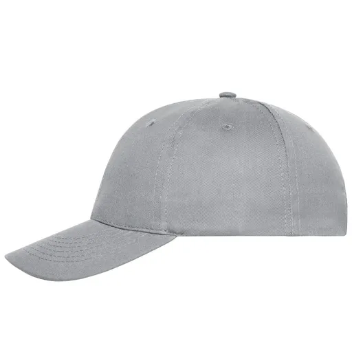 Myrtle Beach (Daiber) 6 panelová šiltovka z bio bavlny MB6236 - Svetlošedá