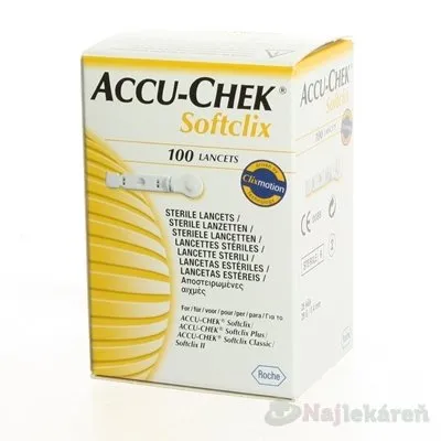 Accu-Chek Softclix Lancet 100 100 ks