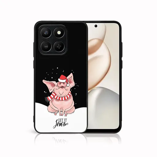 MY ART Kryt s vianočným dizajnom Honor 400 Smart 5G / Honor X7d LET IT SNOW (075)